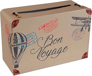 Santex URNE Tirelire Bon Voyage 24X16X10CM Multicolore