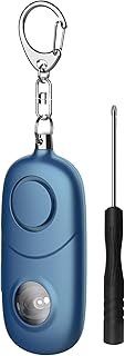 Qoosea Alarme Personnelle 135dB avec Lumière Stroboscopique pour Femmes, Enfants, Étudiants, Personnes Âgées – Alerte de Sécurité, Autodéfense d