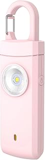 Protoence Alarme De Sécurité Personnelle,Équipement De Sirène Forte 130dB Rechargeable Type-C,Porte-Clés De Sécurité Pour Femmes - Pour Extérieur Navettage Marche Hôtel Voyage Camping Étudiante Hommes